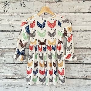 Long sleeve Chicken dress